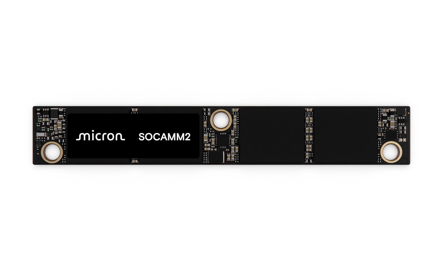 SOCAMM2 module front with white background